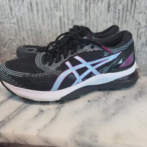 ASICS Gel Nimbus 21 Black Skylight Sz 8.5 Women's